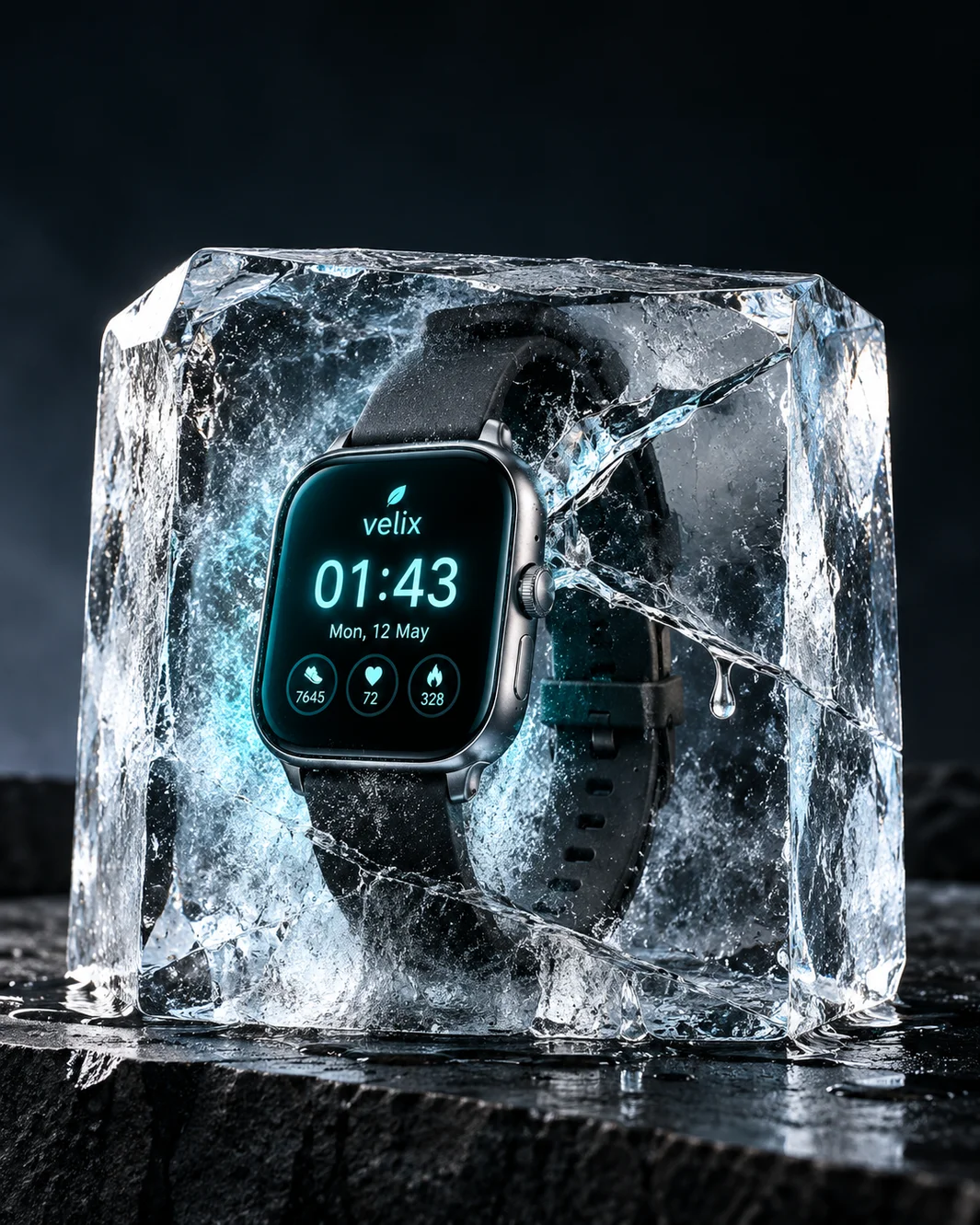 Velix Smartwatch Second Frozen Hero