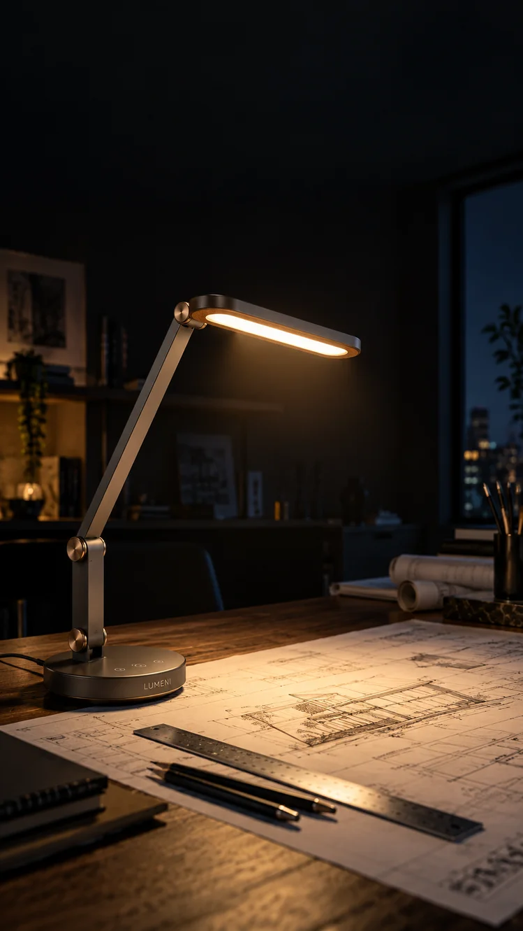 Lumeni Desk Lamp Last Lit Desk Ad