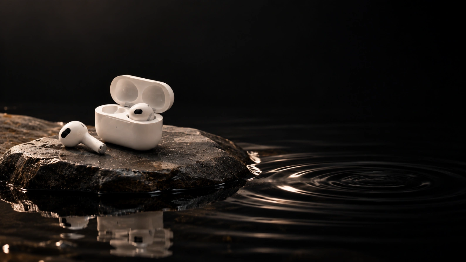 Waterside-Stone Earbuds Calm Shot